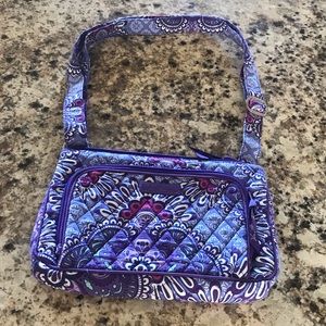 Vera Bradley Lilac Tapestry little hipster purse